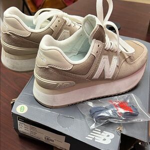New Balance 574+ Womens Sneakers